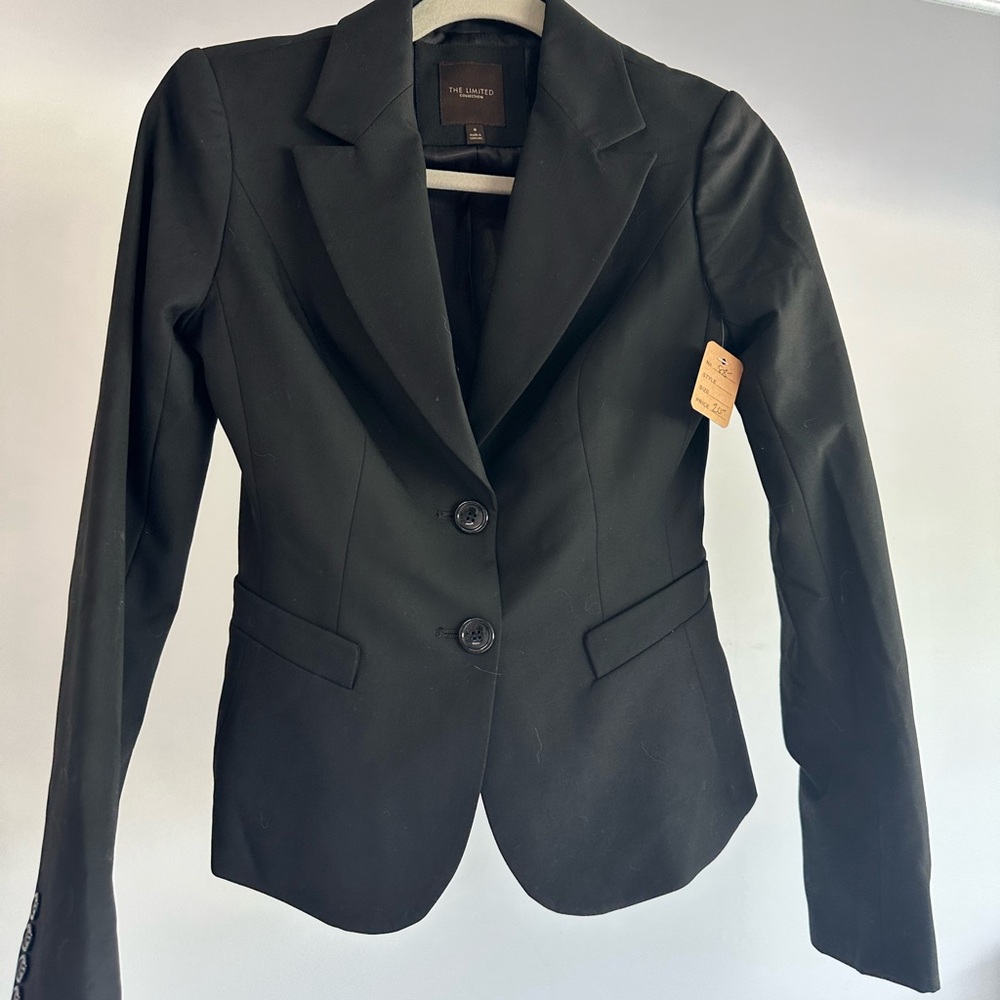 The Limited Black Women's Two-Button Tailored Blazer